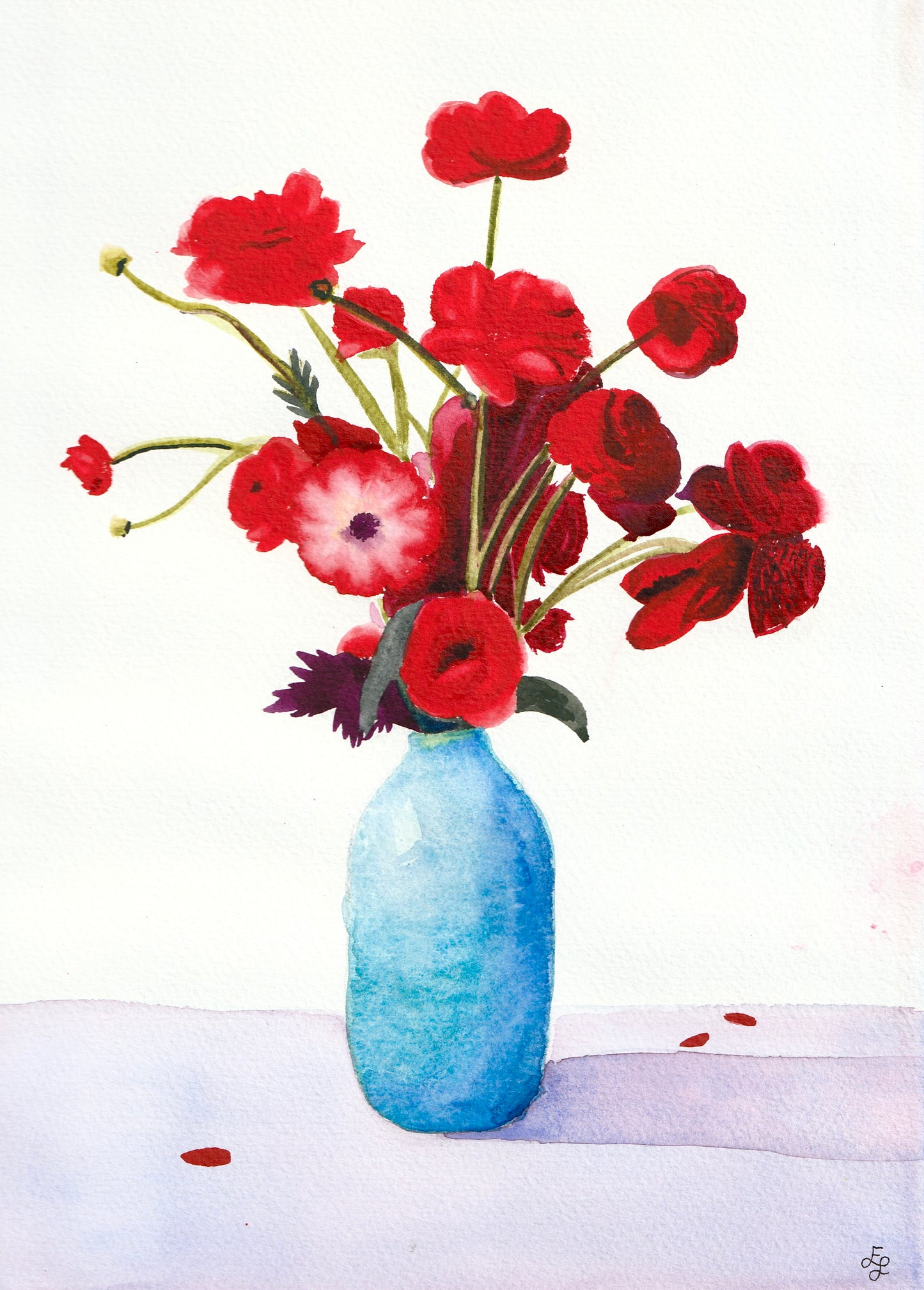 Watercolor Flowers (Origional)