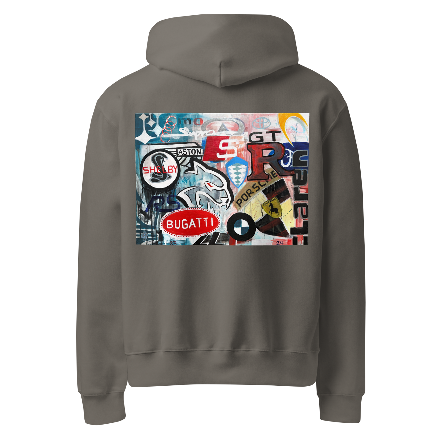 Oversized "Logos" Heavyweight Hoodie