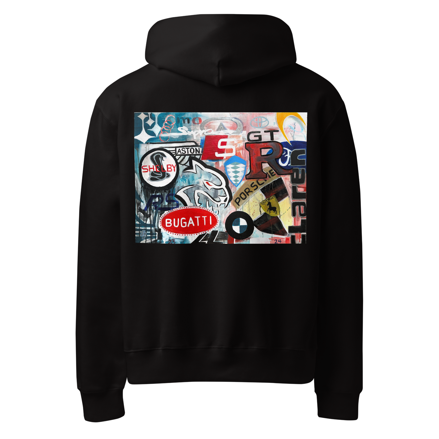Oversized "Logos" Heavyweight Hoodie