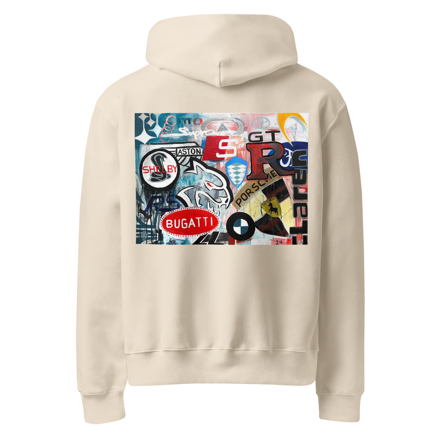 Oversized "Logos" Heavyweight Hoodie