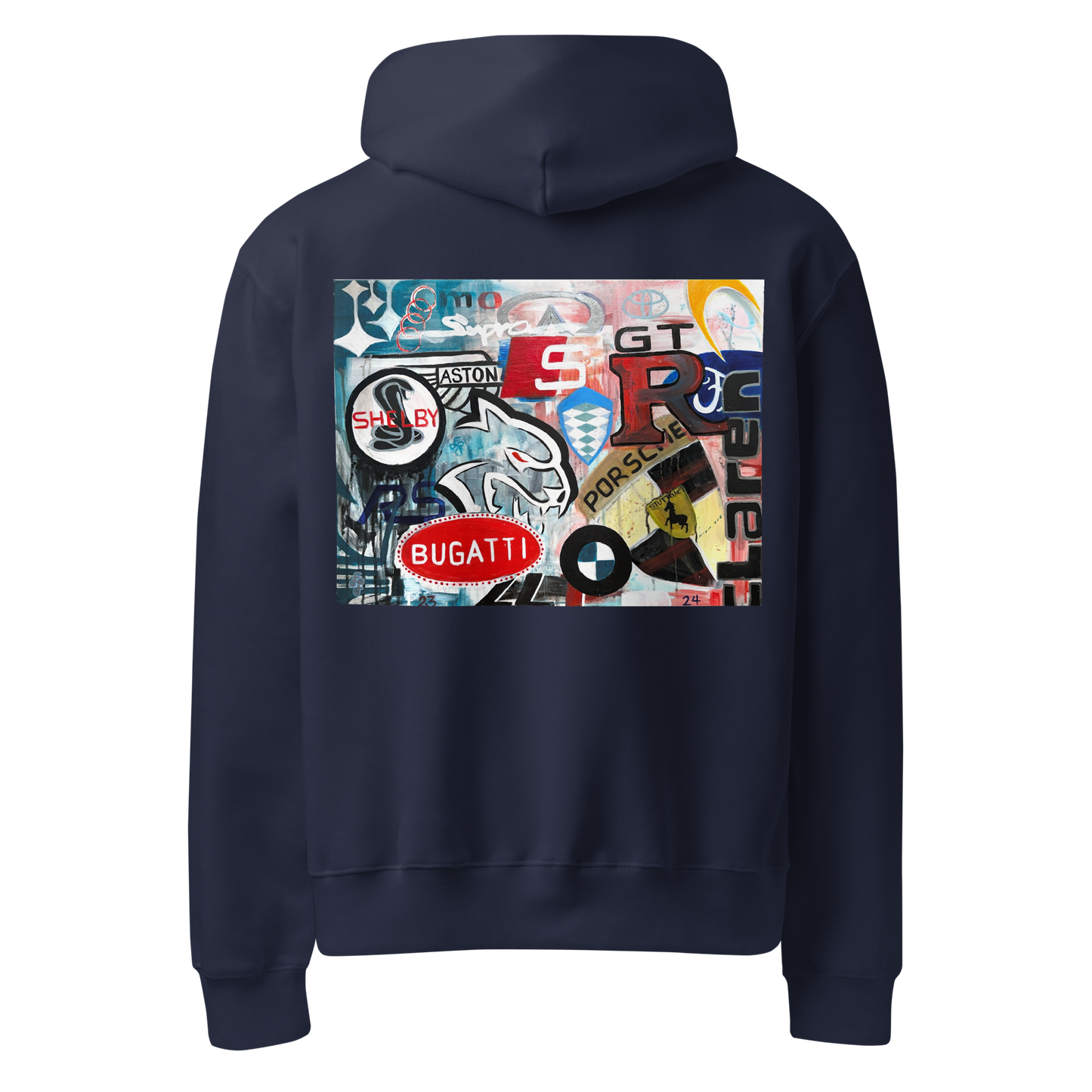Oversized "Logos" Heavyweight Hoodie