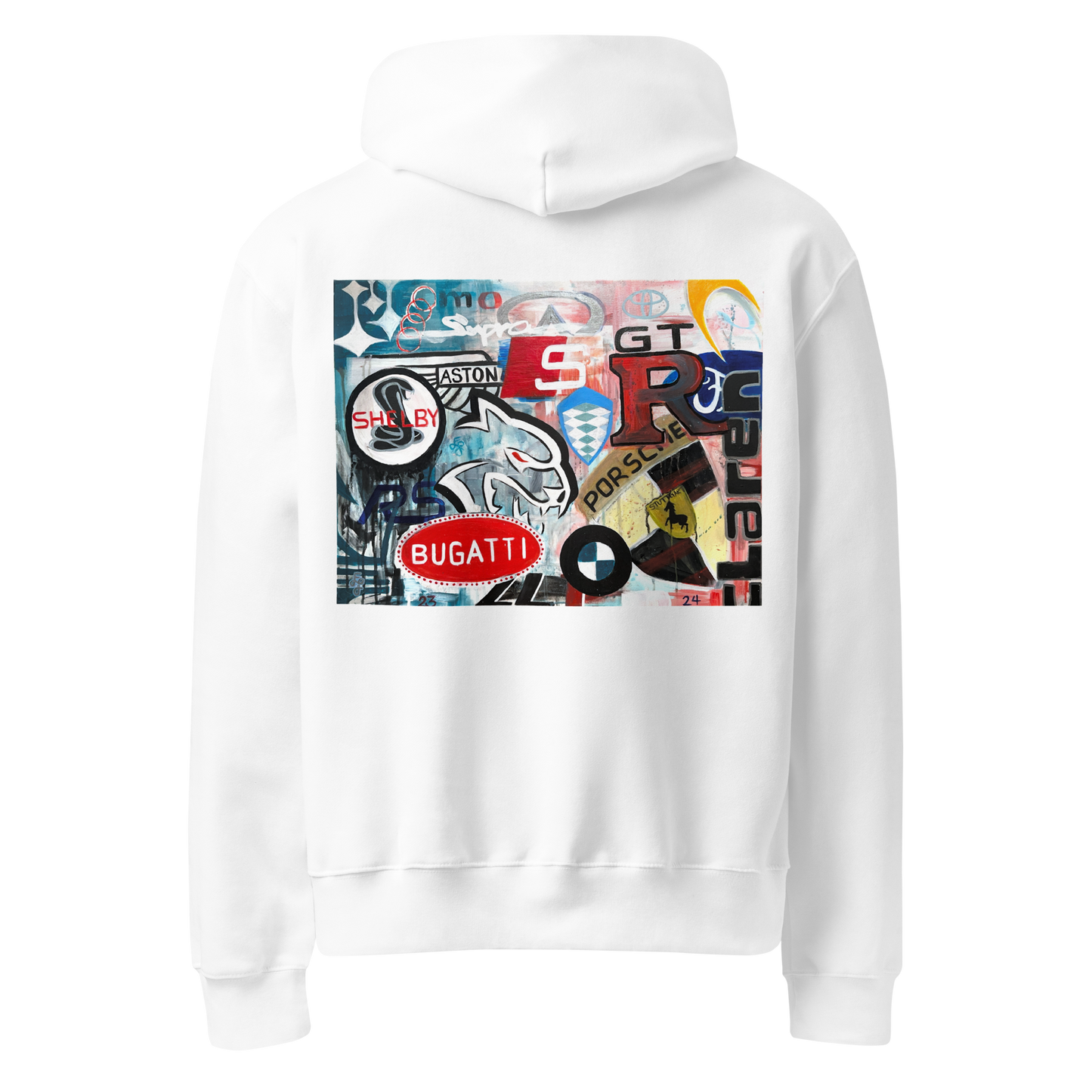 Oversized "Logos" Heavyweight Hoodie