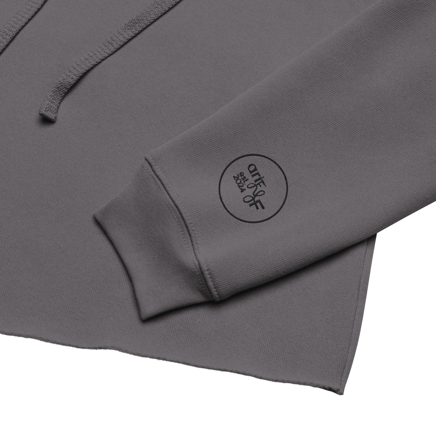 Painting & Vino SF Crop Hoodie