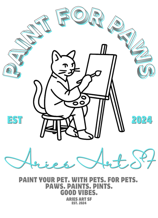 Paint for Paws (Cat) T-shirt