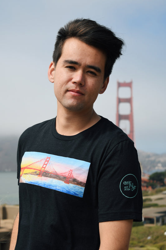 "Golden Gate at Sunset" T-Shirt