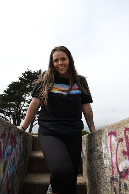 "Golden Gate at Sunset" T-Shirt
