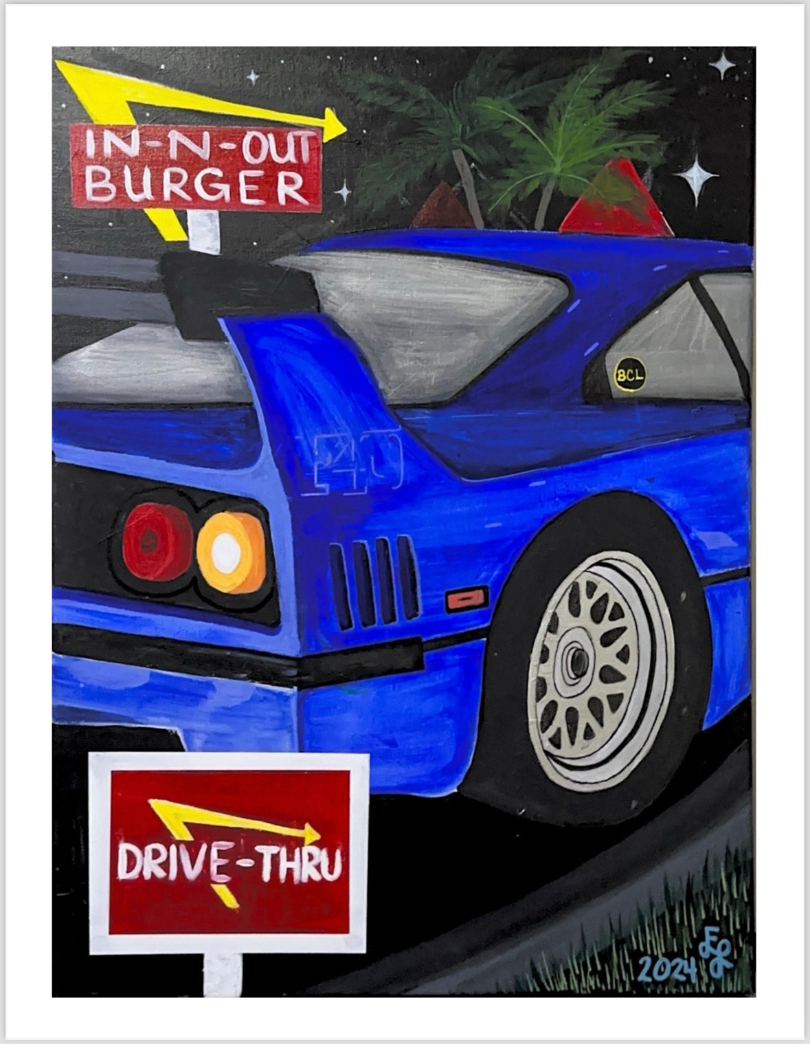 In n Out F40 (Paper)