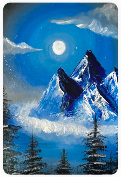 Aries Mountain Sticker