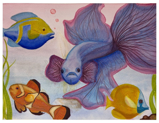 Fishies Print