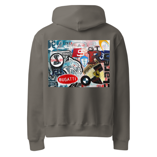 Oversized "Logos" Heavyweight Hoodie