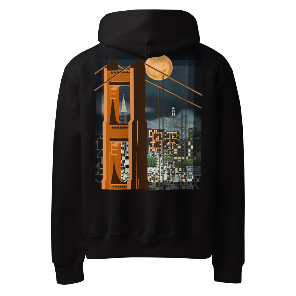 Oversized "The City" hoodie