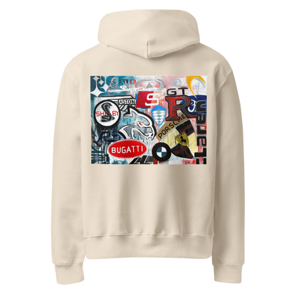 Oversized "Logos" Heavyweight Hoodie