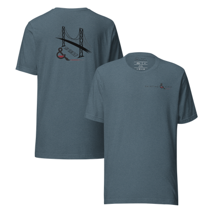 Painting & Vino SF Unisex t-shirt