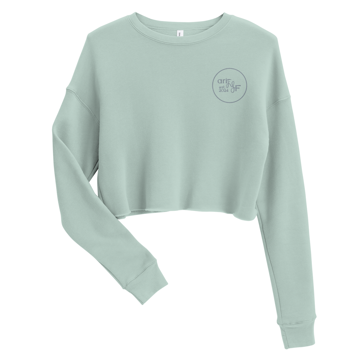 Aries Art SF Crop Sweatshirt